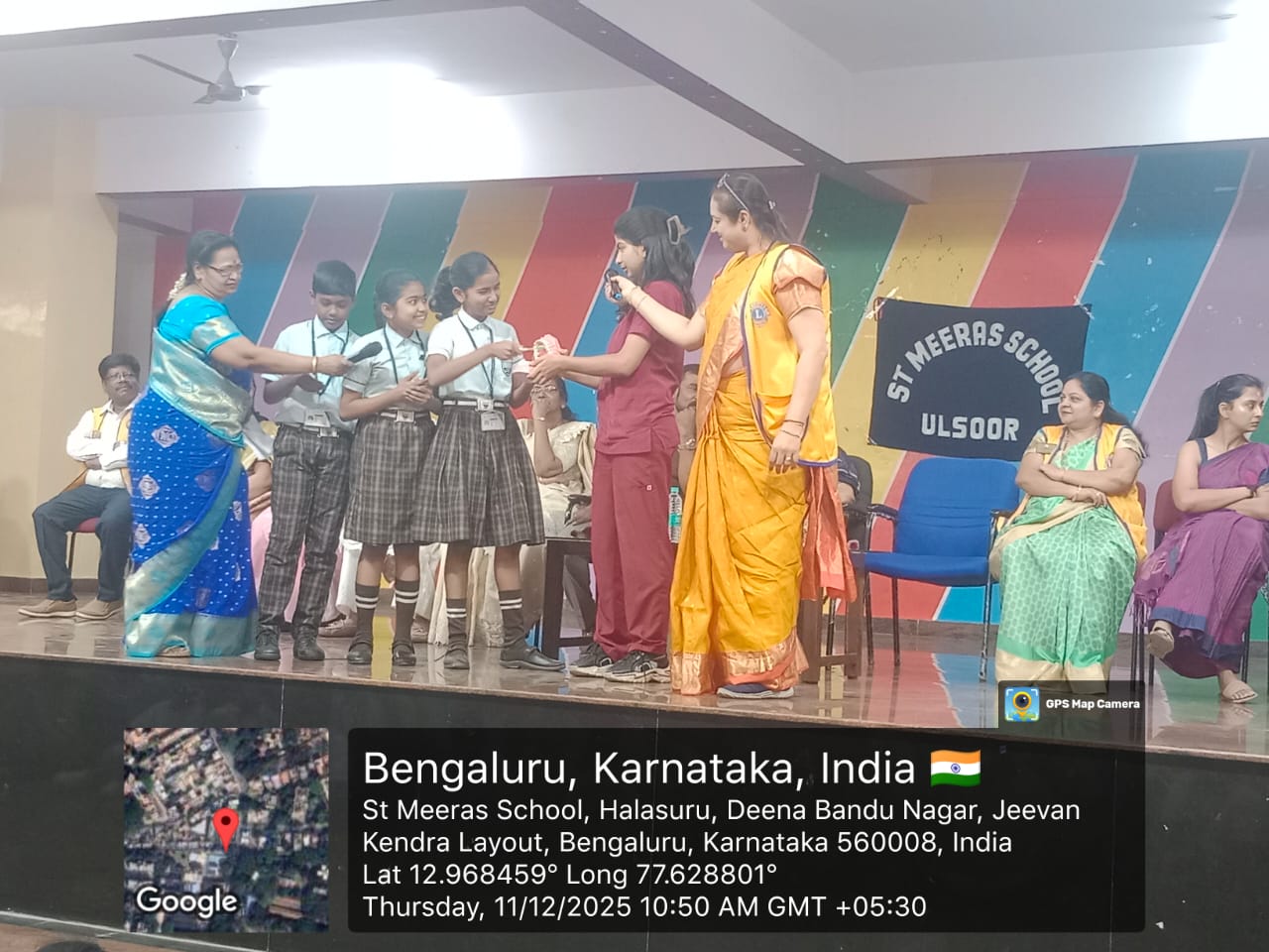 Dental screening at St Meera's School